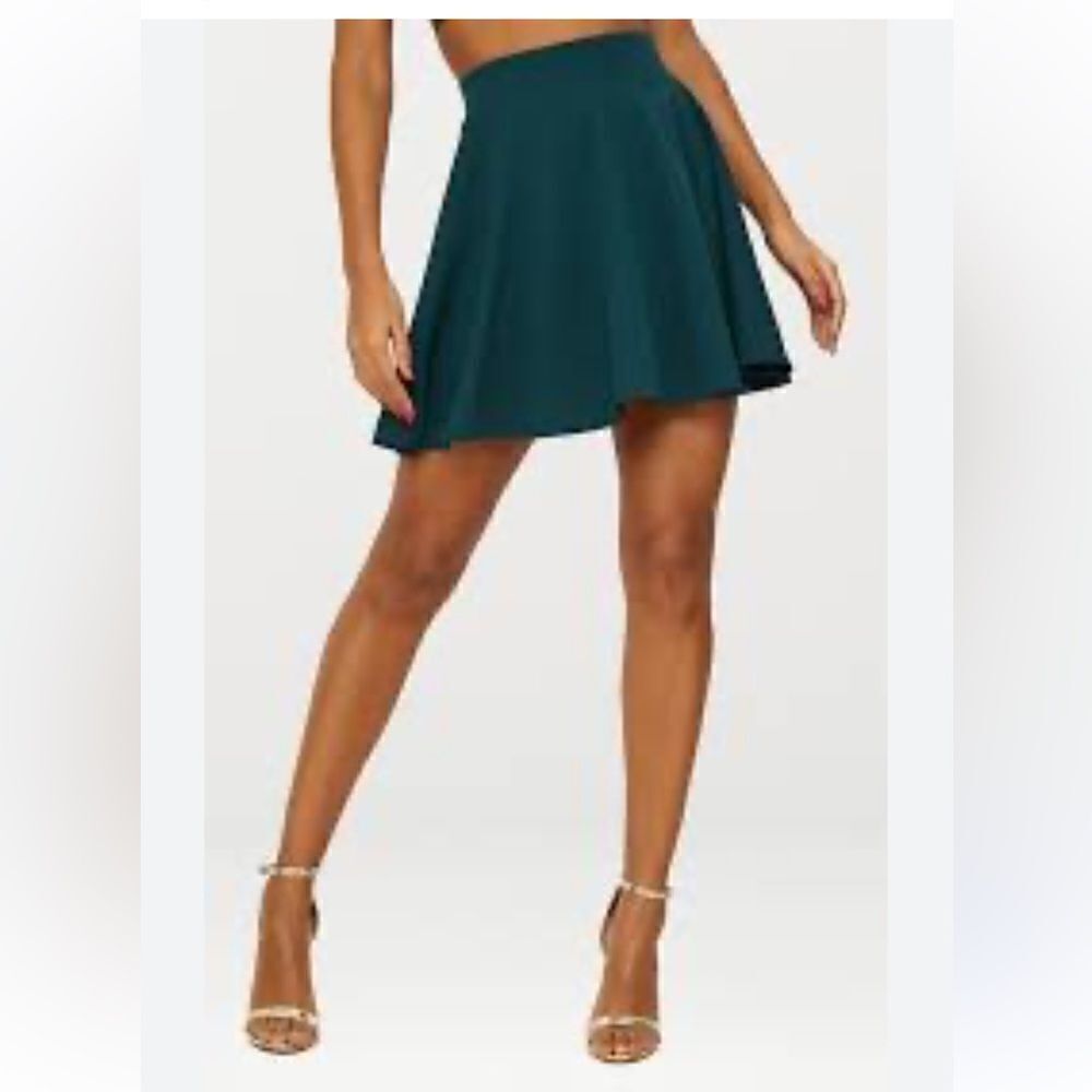 Vintage Green circle skirt women's size XS St.‎ Patrick's Day